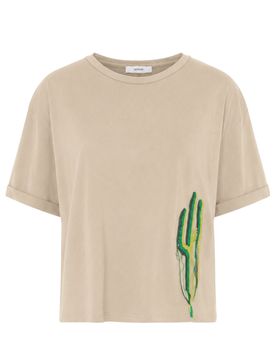 T-SHIRT Akep CON STAMPA LATERALE