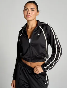 Chaqueta deportiva de tricot para mujer de - /blanco - XS - MP - FashionsVida
