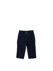 Pantalone misto lino BLU NAVY 10