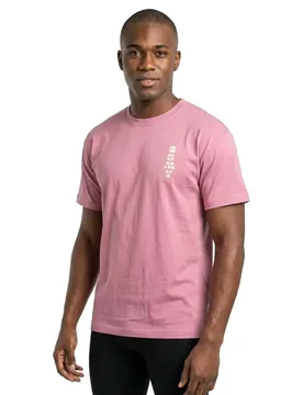 T-shirt à Manches Courtes Lone Hand Regular Brick S Homme