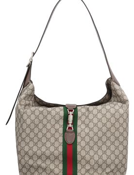 Jackie 1961 GG Supreme Mini Fabric Shoulder Handbag with Adjustable Strap