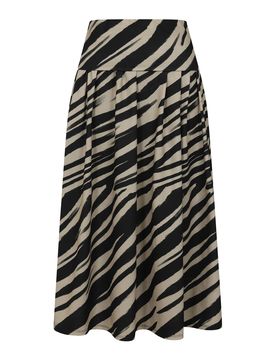 HotSquash Falda beige / negro