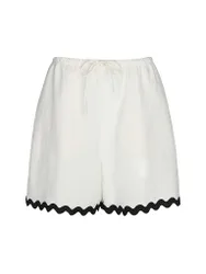 HUGO Shorts HASLALA-1 weiss 40 damen