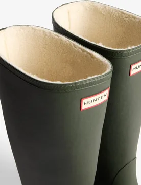 Botas de agua unisex Downpour altas con suela moldeada y forro interior - Hunter - FashionsVida