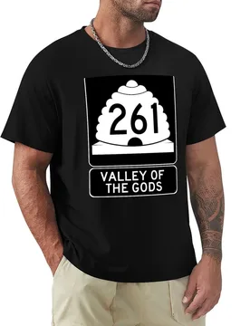 Valley of the Gods - Utah State Road 261 - SR 261 T-Shirt Basic Solid Color Short Sleeve T-Shirt - Aliexpress - FashionsVida