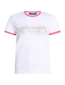 Camiseta Mujer Blanco M,S,XXL Mujer - Lagerfeld - FashionsVida