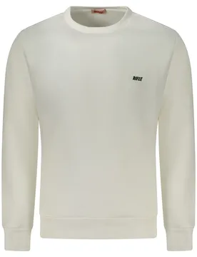 Herren LANGARM-SWEATSHIRT Weiß RFF016_BIOFFWHI