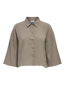 JDY Blusa 'JDYTHEIS' taupe