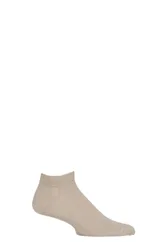 Pair Sand Cool 24/7 Cotton Sneaker Socks Men's 7-8 Mens - - Brown - Size: 7-8 Mens