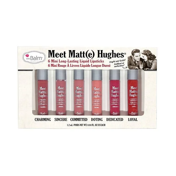 Meet Matte Hughes Kit Labiales Mate - The Balm - FashionsVida