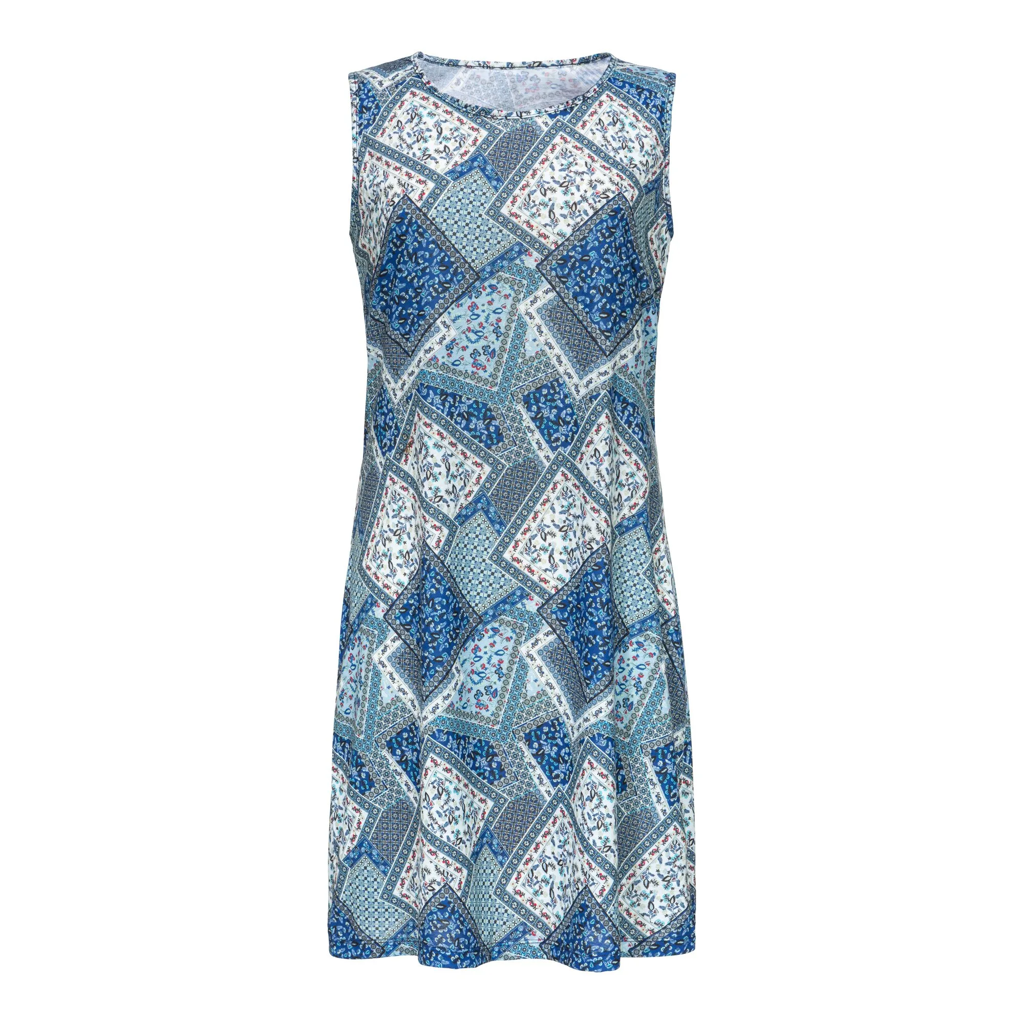 Sommerkleid „Agnes“ S blau - wedolina - FashionsVida