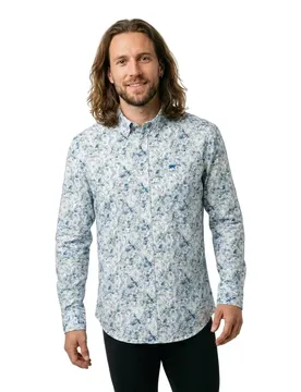 Chemise à Manches Longues 16025870 Harbor Blue L