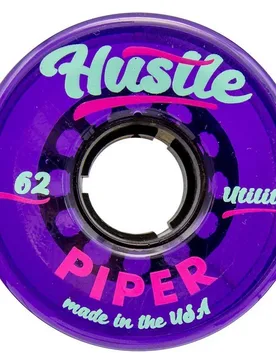 Roues De Patins Hustle 4 Unités Clear Purple 7678 62 mm/82A unisex - Piper Wheels - FashionsVida