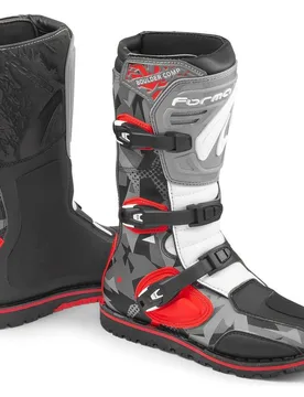 Stivali Moto Enduro & Trial BOULDER COMP Camo Rosso Bi taglia 41 - Forma - FashionsVida