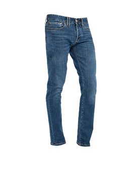 Skinny Laser&ozone Finish Navy Blue 431P501