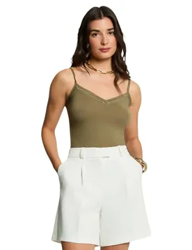Damen Tank-Tops Grün 510412