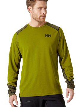 Lifa active camiseta térmica manga larga hombre Verde (XXL)