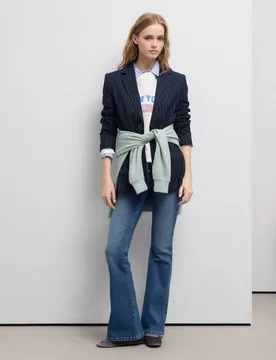 Pantalón de mujer flare carpenter - Green Coast - FashionsVida