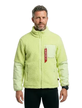 Industries Giacca Sherpa Arctic Lime XL