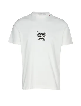 Replay T-shirt blanc XL - Replay - FashionsVida