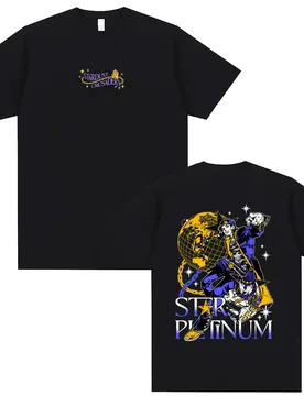 Hot Sale Anime Jojo Bizarre Adventure T-shirt Manga Jotaro Kujo T Shirts Men Women Casual High Quality Soft Cotton Tshirt Tops - Aliexpress - FashionsVida