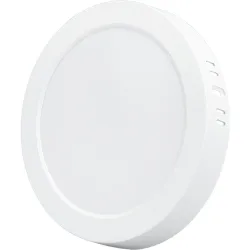 Downlight de Superficie Circular Acrílico 1950lm 18W 65K Ø220