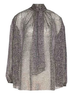 Camicetta di chiffon di seta