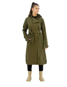 Agu Giacca Trench Army Green