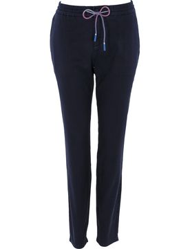 Hose Clara-Linen Twill, navy 34