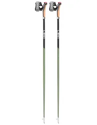 Bâtons de marche nordique - Flash Carbon - Taille 125 cm - Noir