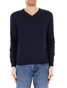 Maglione lana merino BLU NAVY 60