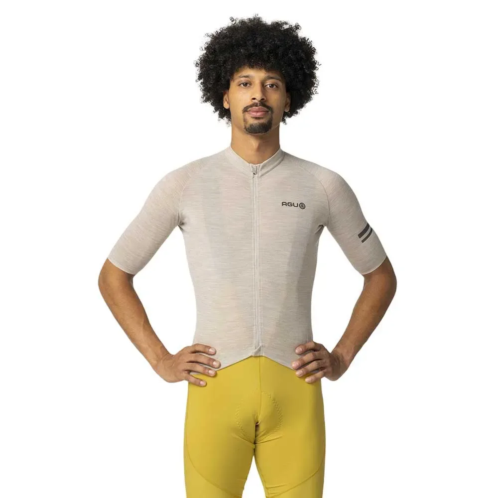 Maglia A Maniche Corte Merino Performance Sustained Grey - AGU - FashionsVida