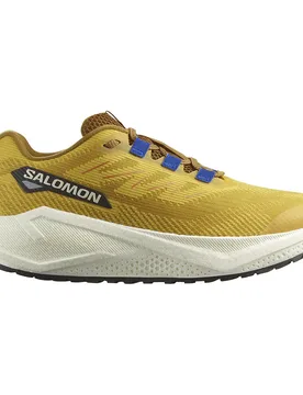 Aero Blaze 3 Grvl Running Shoes Spicy Mustard / Vanilla Ice / Nautical UK 10.5 Men - Salomon - FashionsVida