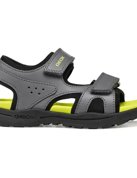 Sandali Vaniett Dark Grey / Lime EU 31