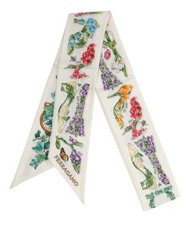 Foulard in seta stampata