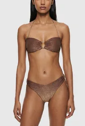 GUESS top bikini donna marrone