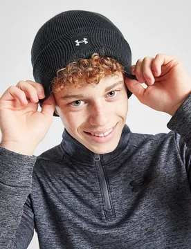 Halftime Cuff Beanie Mütze Kinder, Schwarz - unisex - Size: One Size - Under armour - FashionsVida