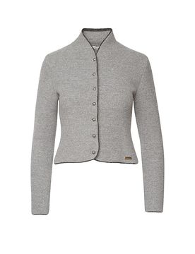 Chaqueta de punto tradicional DORIKA gris claro XXL