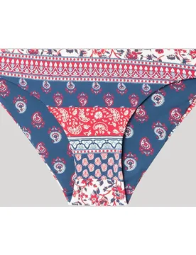 Braguita bikini reversible tejido estampado - Gisela - FashionsVida