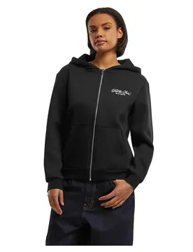 Miss Sweat à Capuche Feel The Pain Fluffy Black L
