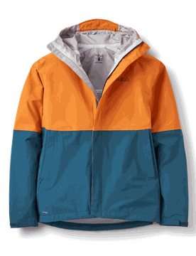 Firewall Regenjacke XL Dark Melba/Tempest Blue