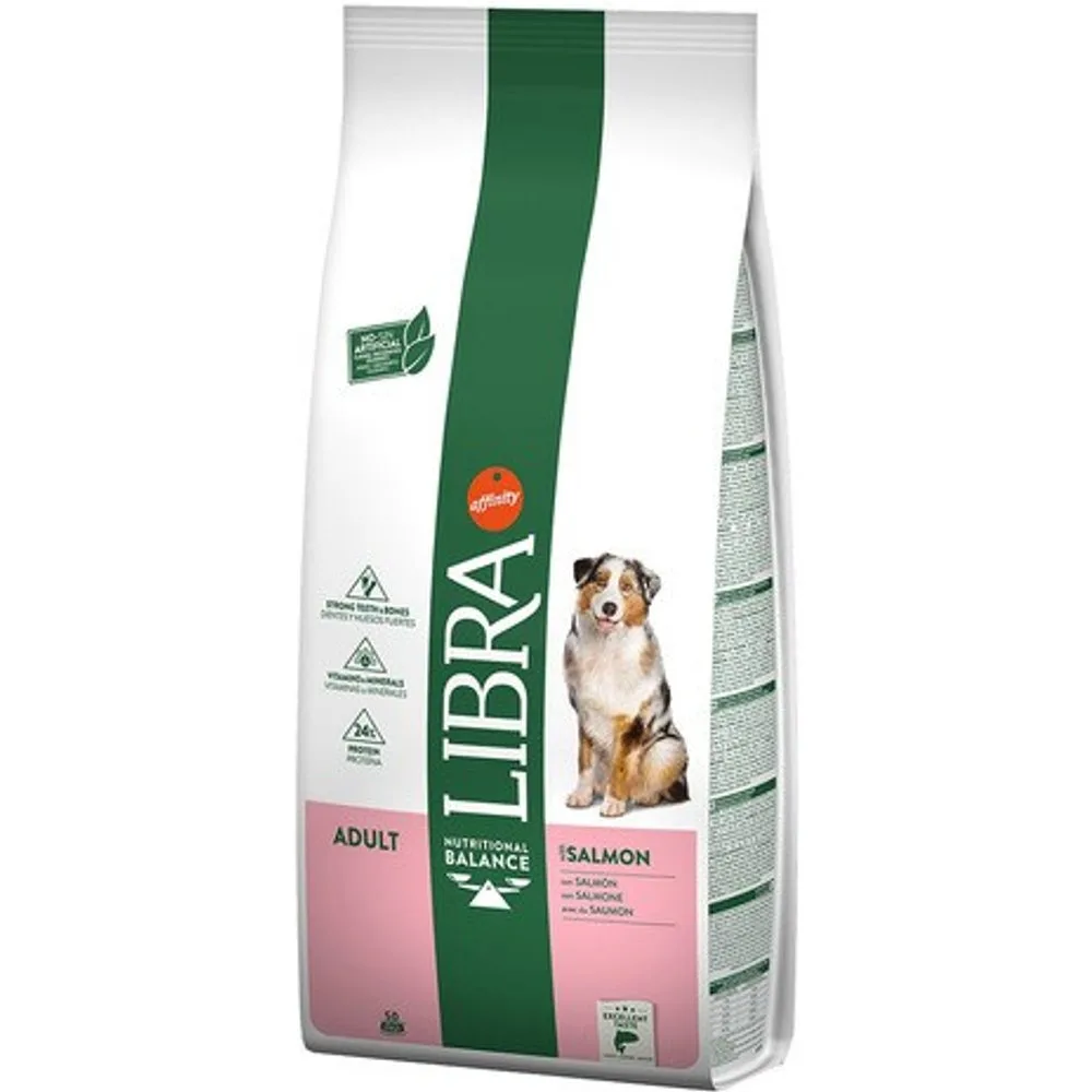 Pienso para perros adultos salmón - Libra - FashionsVida