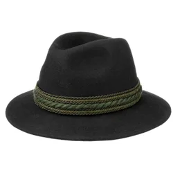 Landsgut Wool Felt Hat by - black - Size: 59 cm