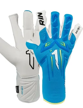 Torwarthandschuhe Kind Aries Turf - Bleu - unisex - Size: Taille 5