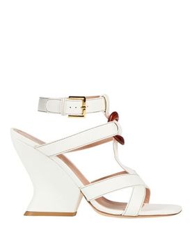 Sandalias Mujer Blanco 37,38 Mujer