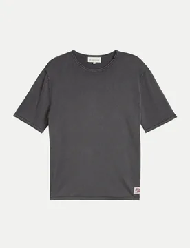 T-Shirt im Washed-Look Grau S - Tom Tailor Casual - FashionsVida