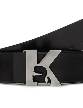 Karl Jeans Cintura B3m33076 Reversible Black 90 cm