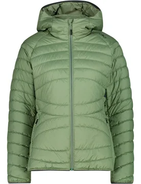 Woman jacket fix hood chaqueta outdoor mujer Verde (38) - CMP - FashionsVida