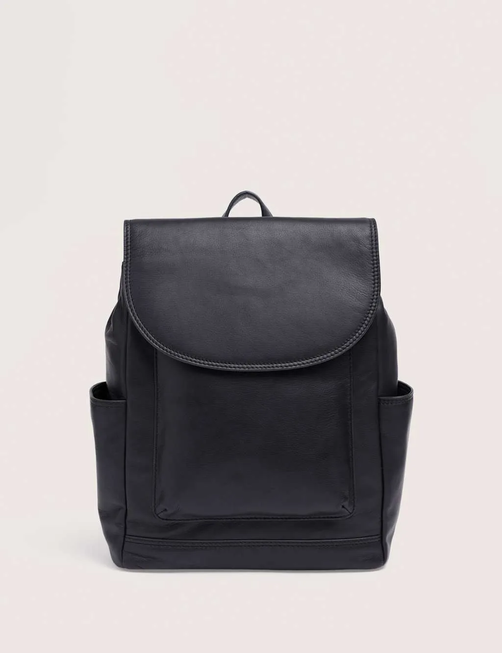 Leather Top Handle Backpack Dark Navy female - Seasalt cornwall - FashionsVida