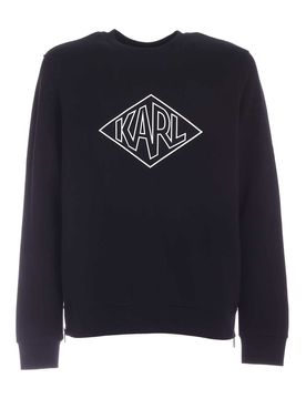 Karl Lagerfeld Felpa logo nera